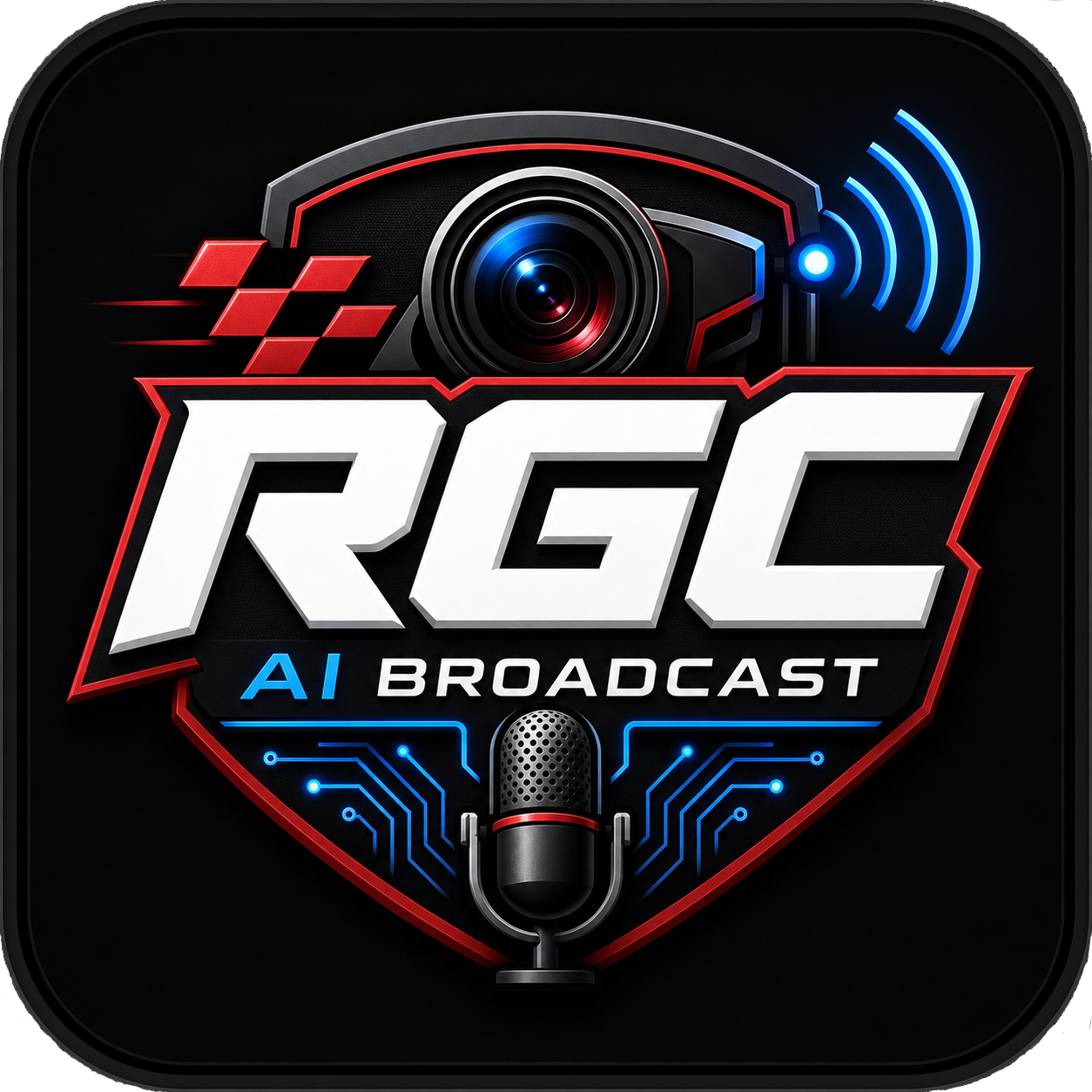 RGC AI Broadcast Studio logo